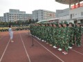 寧波衛(wèi)校新生軍訓(xùn)