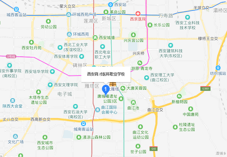 西安育才醫(yī)科職業(yè)學(xué)校地址在哪里