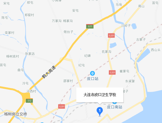 大連市皮口衛(wèi)生學(xué)校2022年地址在哪里