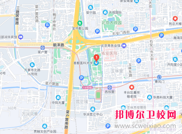 首都醫(yī)科大學(xué)2022年地址在哪里