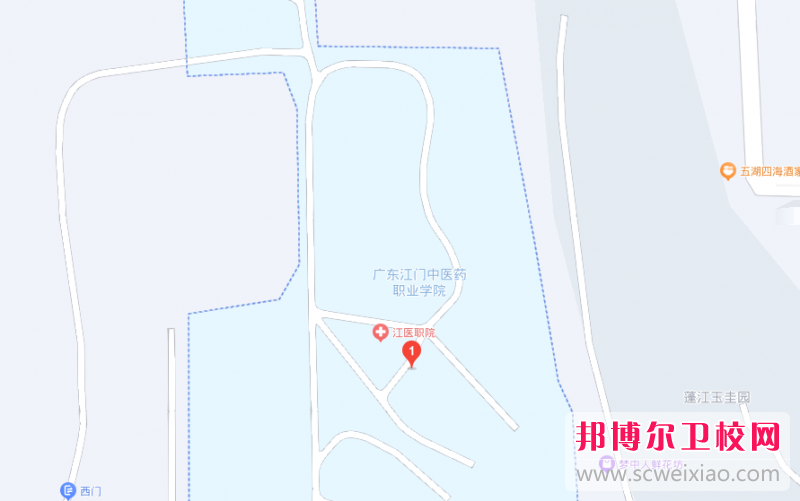 廣東江門中醫(yī)藥職業(yè)學(xué)院地址在哪里，哪個地區(qū)，哪個城市?